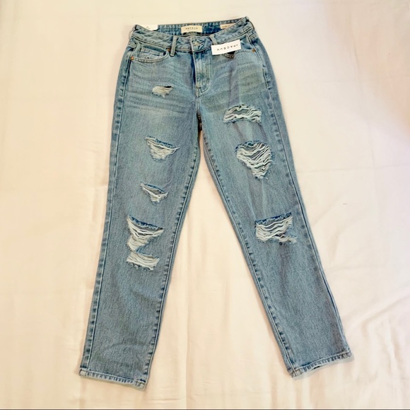 PacSun Distressed High Rise Jeans - Picture 3 of 4